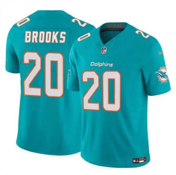 Youth Miami Dolphins #20 Jordyn Brooks Aqua 2024 F.U.S.E. Vapor Limited Stitched Jersey Dzhi->youth nfl jersey->Youth Jersey